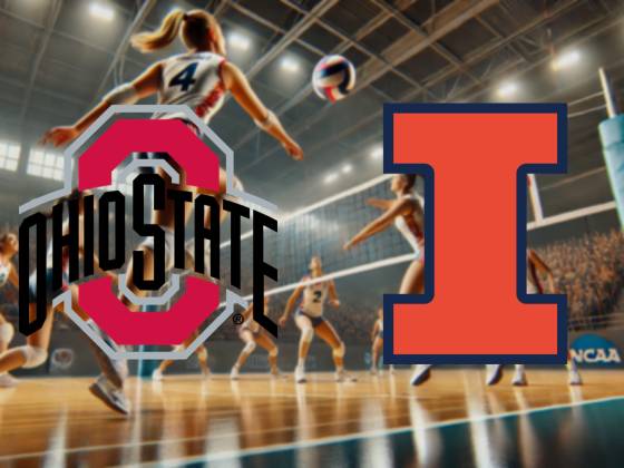 Ohio State Buckeyes at Illinois Fighting Illini Women's Volleyball